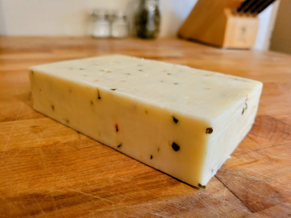 Pepperjack cheese block